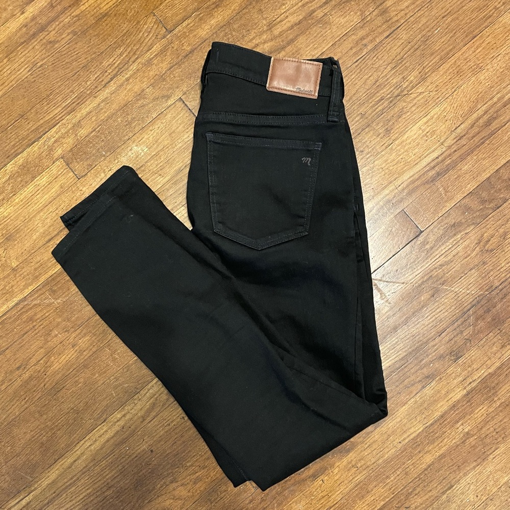 Black Madewell Skinny Jeans